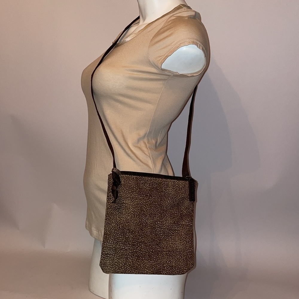 Borbonese Crossbody Bag 100% Authentic Italian Designer Bag Rare Hard to Find 🔥 - Picture 2 of 16
